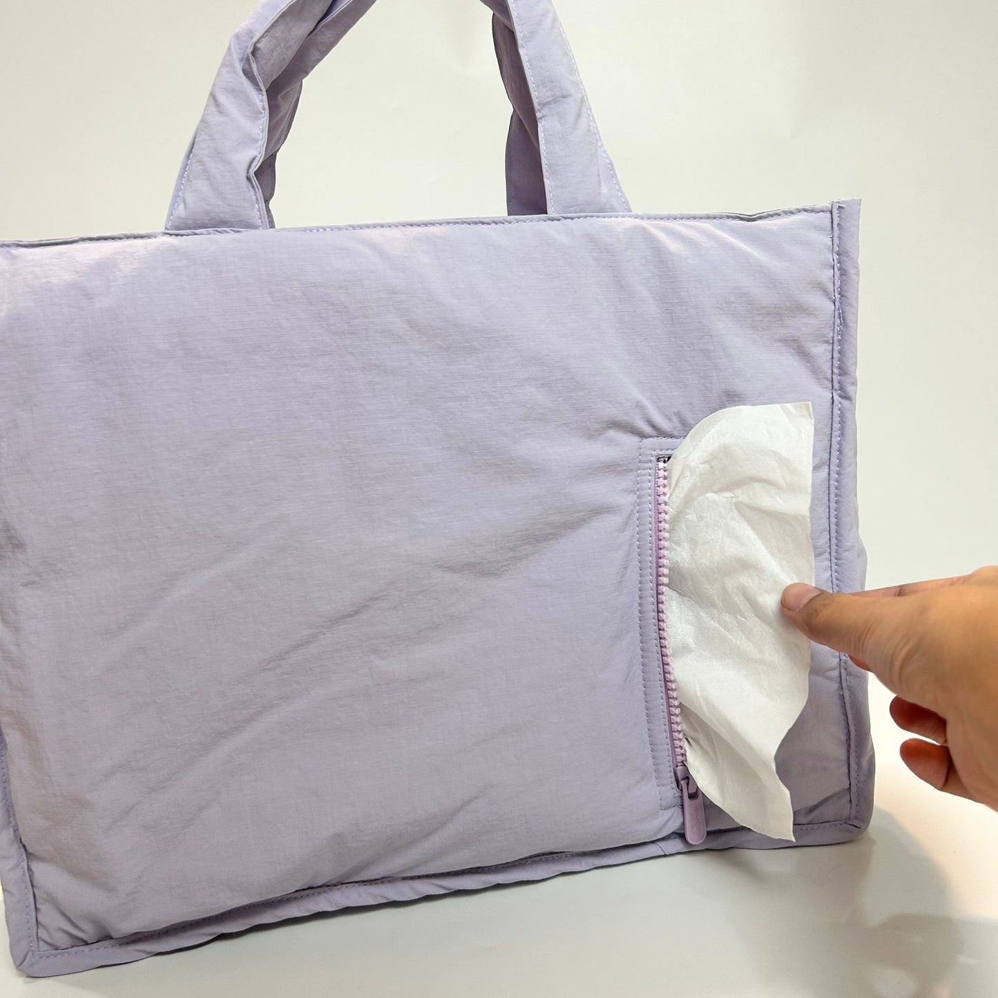 LAPTOP BAG_C6143_SOFT LILAC