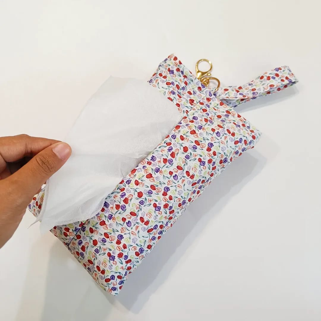 TISSUE POUCH 2 IN 1_MINI TULIP