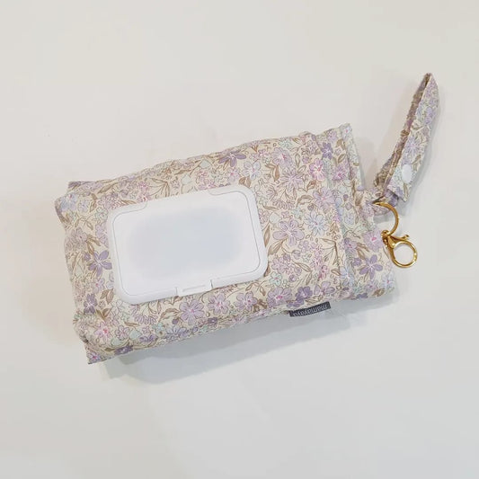 TISSUE POUCH 2 IN 1_BUNGA PASTEL