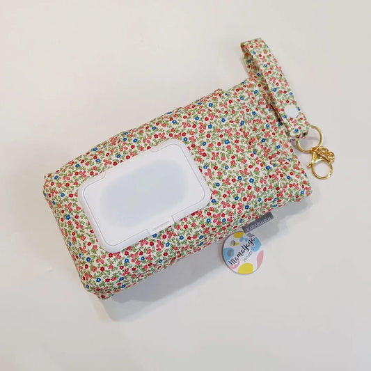 TISSUE POUCH 2 IN 1_MINI CLOVER MERAH