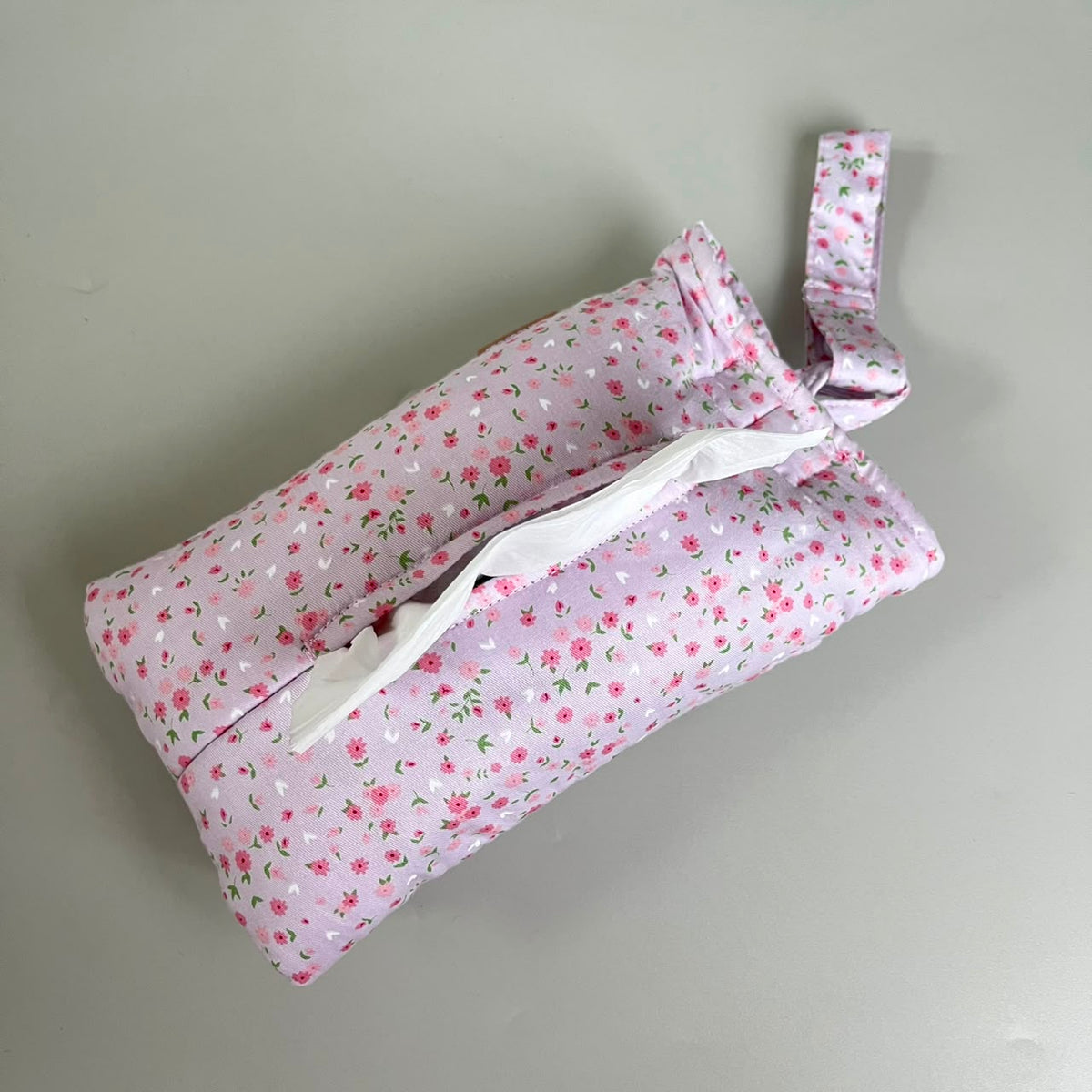 TISSUE POUCH 2 IN 1_MINI DAISY LILAC