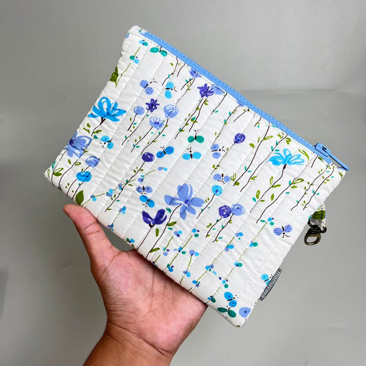 SLIM POUCH_BUNGA BALON BIRU