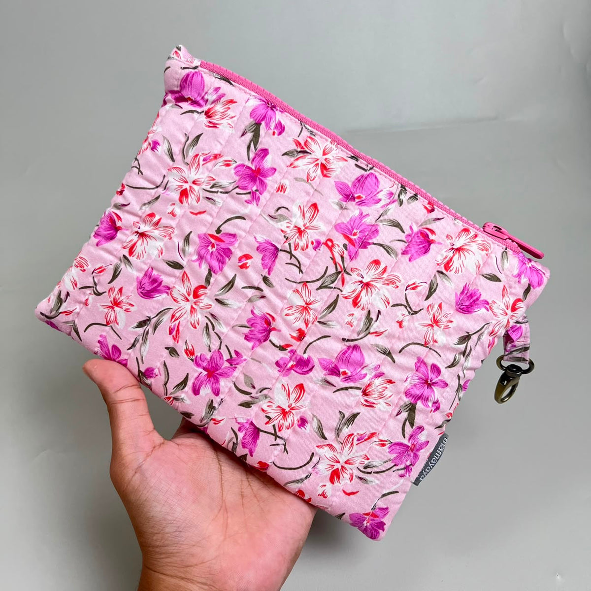 SLIM POUCH_DAHLIA PINK