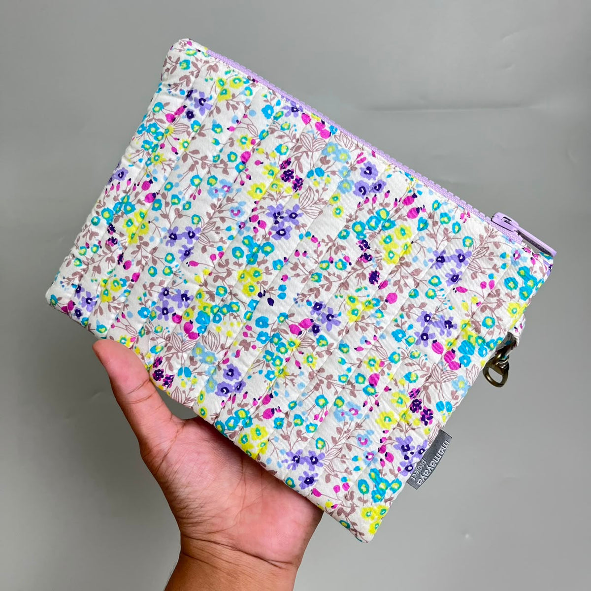 SLIM POUCH_CLARKIA UNGU