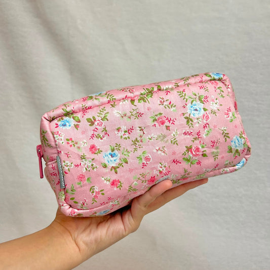 COSMETIC POUCH PUFFY_ROSE PINK
