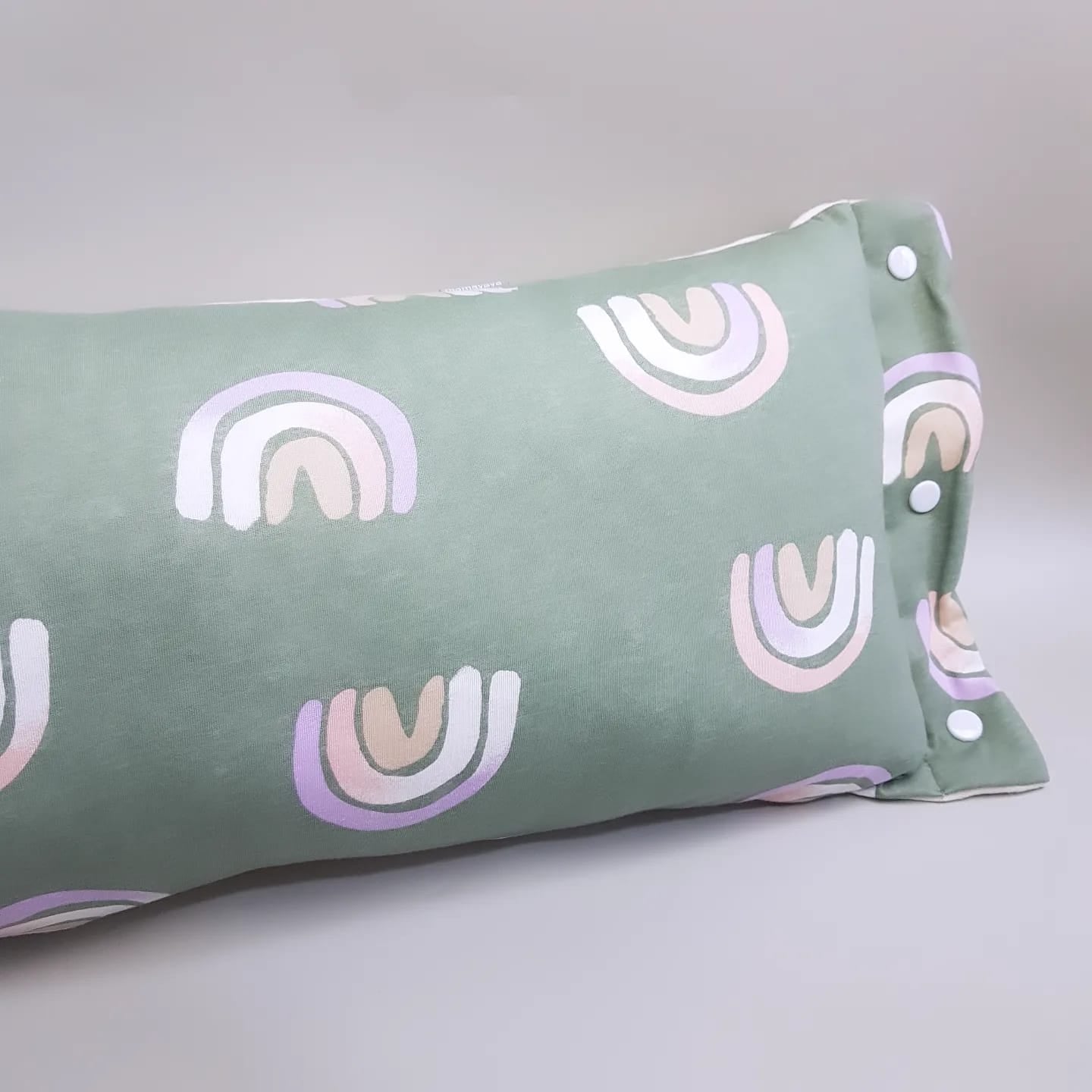 TRAVEL NURSING ARM PILLOW_B6168_PELANGI HIJAU LILAC