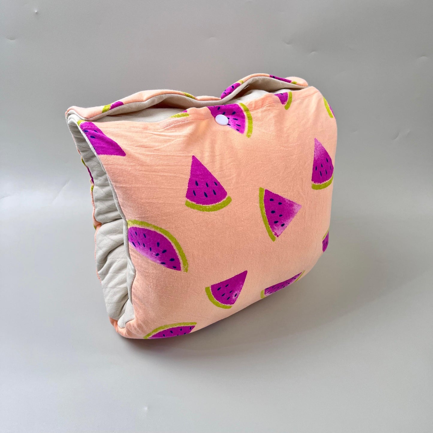 TRAVEL NURSING ARM PILLOW_⁠B7204_SEMANGKA PEACH