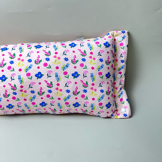 TRAVEL NURSING ARM PILLOW_⁠B7231_FLOWER PINK
