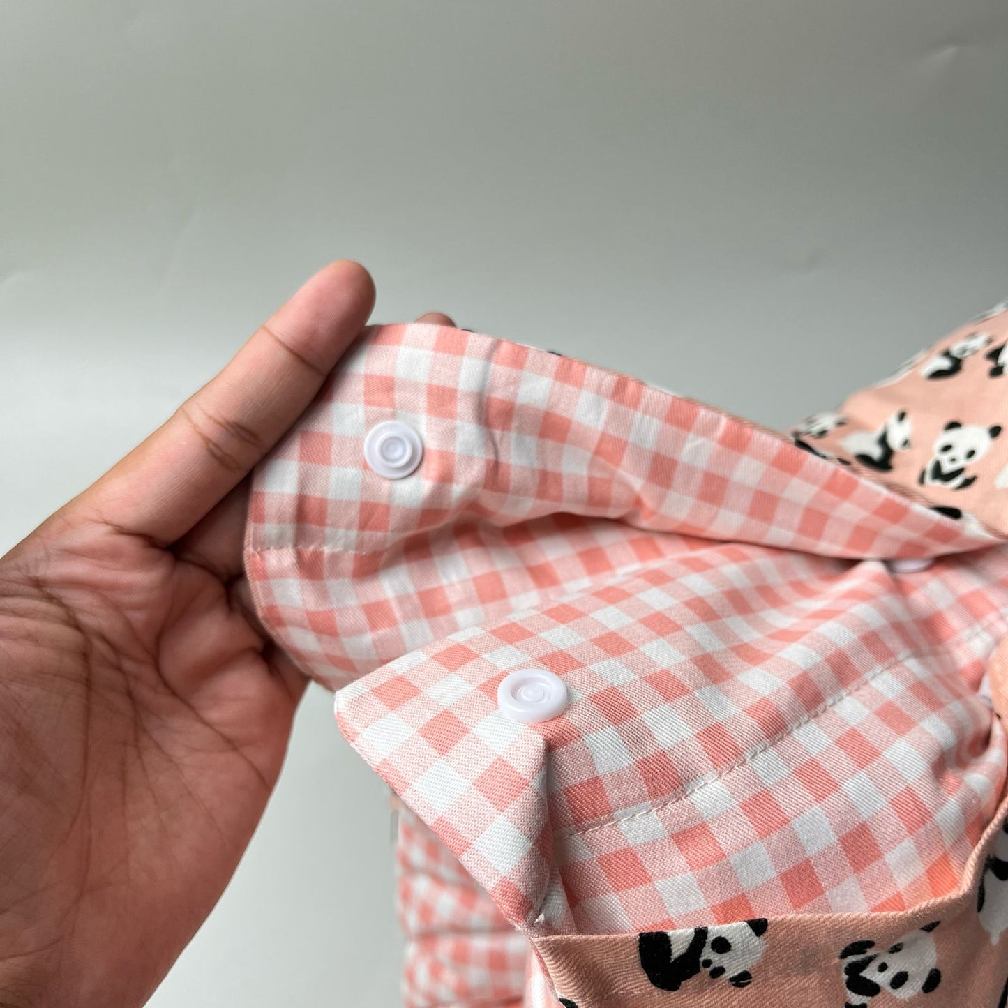 TRAVEL NURSING ARM PILLOW_⁠A6261_PANDA PEACH
