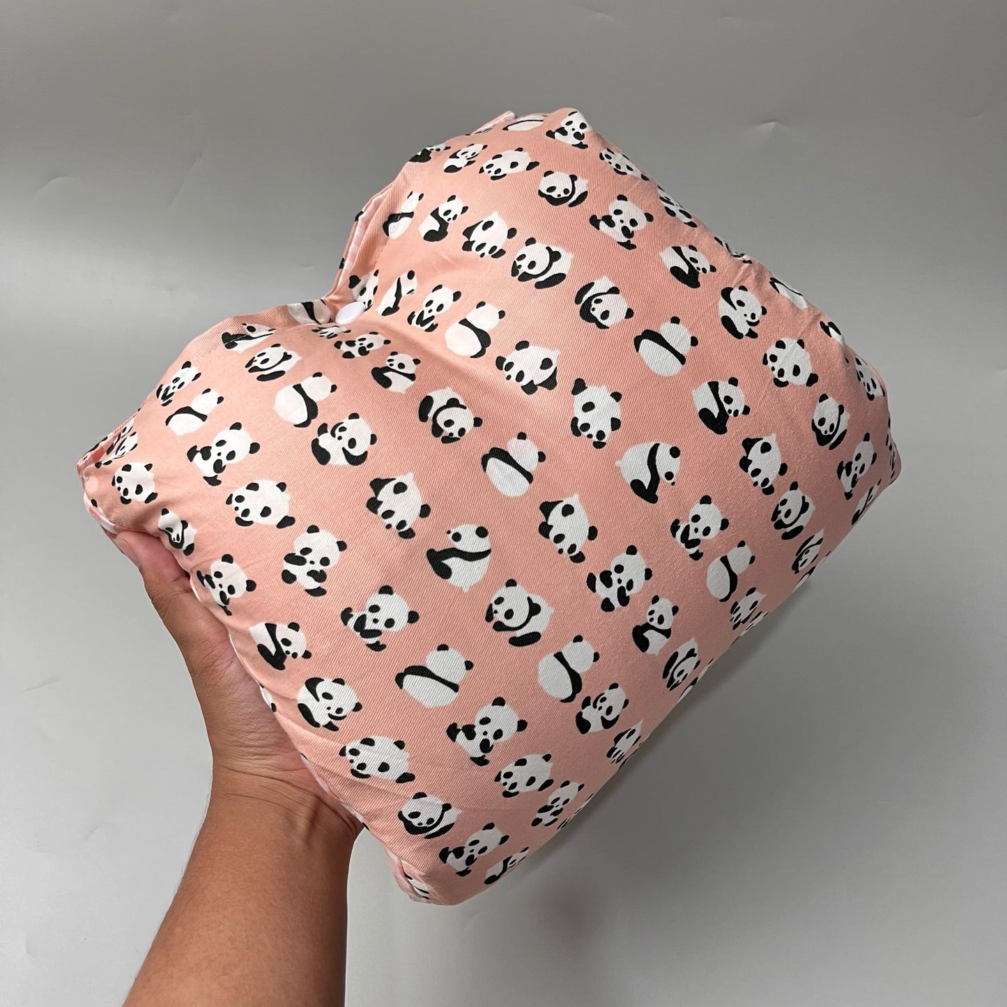 TRAVEL NURSING ARM PILLOW_⁠A6261_PANDA PEACH