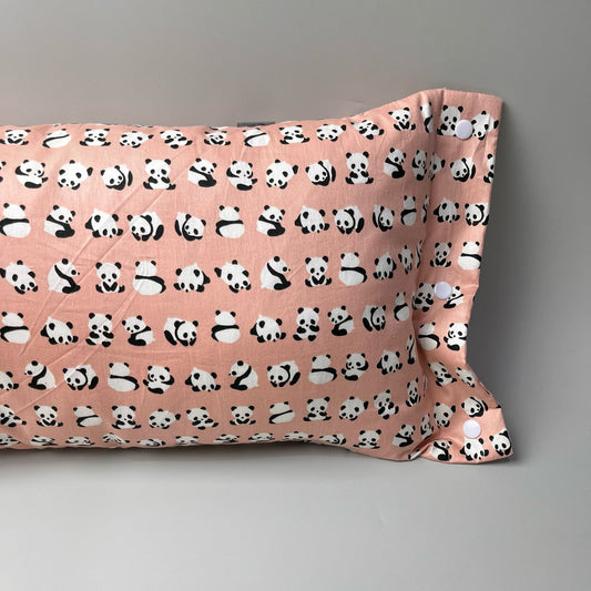 TRAVEL NURSING ARM PILLOW_⁠A6261_PANDA PEACH