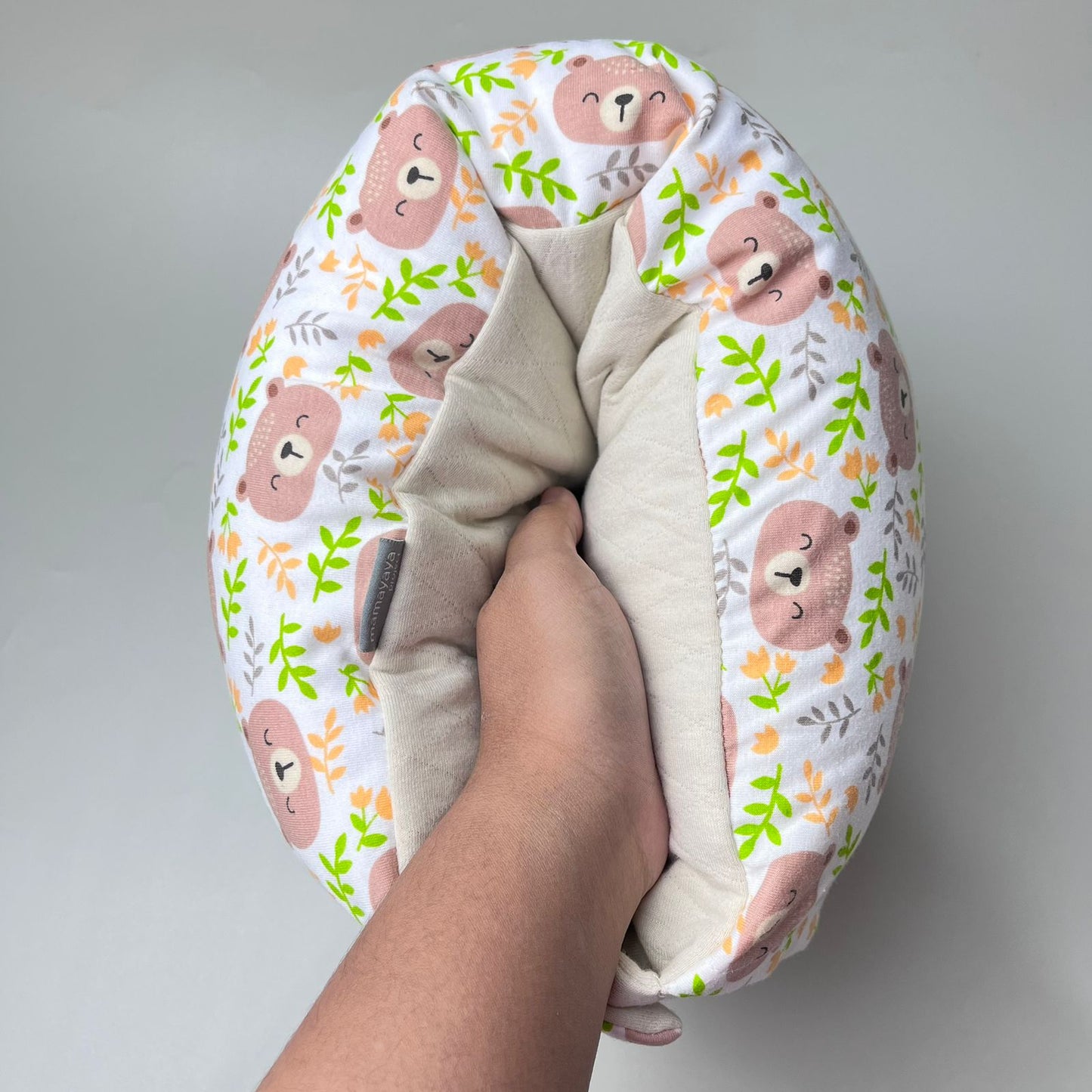 TRAVEL NURSING ARM PILLOW_⁠B7279_BUNGA BERUANG