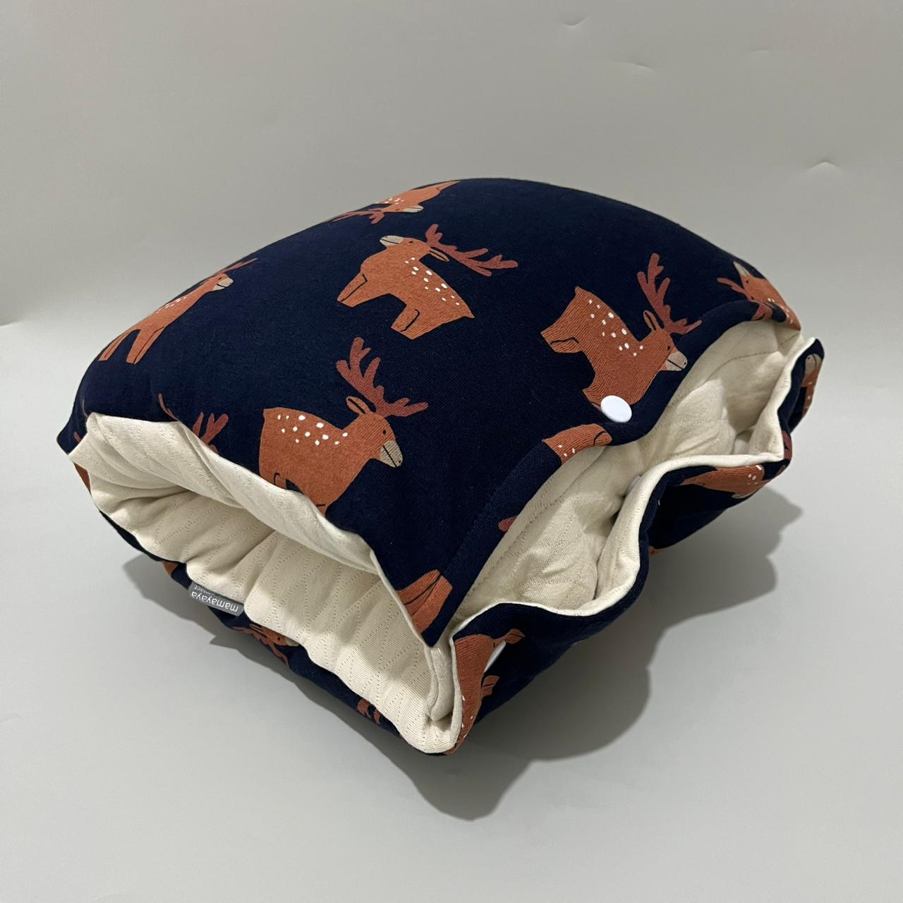 TRAVEL NURSING ARM PILLOW_⁠B7293_RUSA NAVY