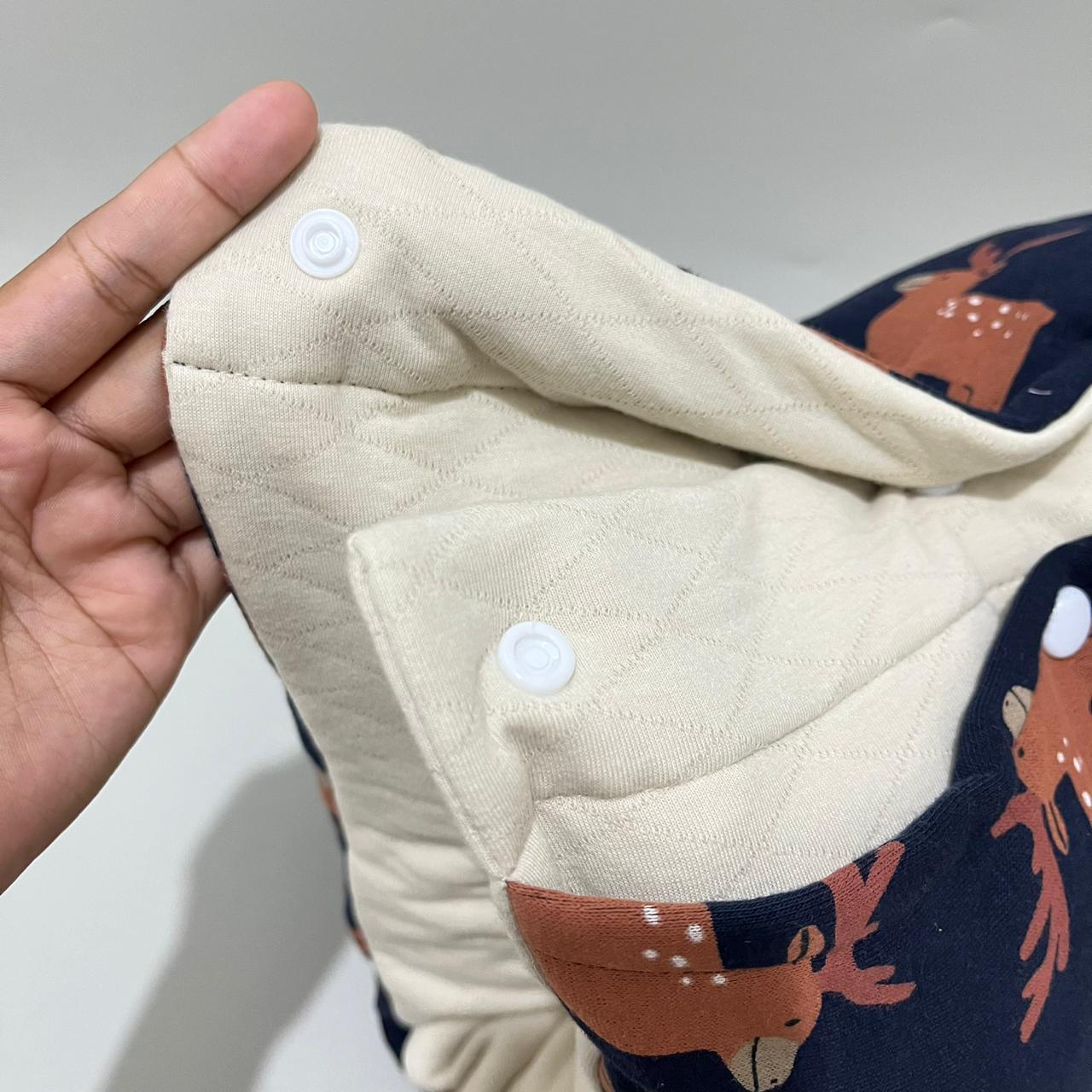 TRAVEL NURSING ARM PILLOW_⁠B7293_RUSA NAVY
