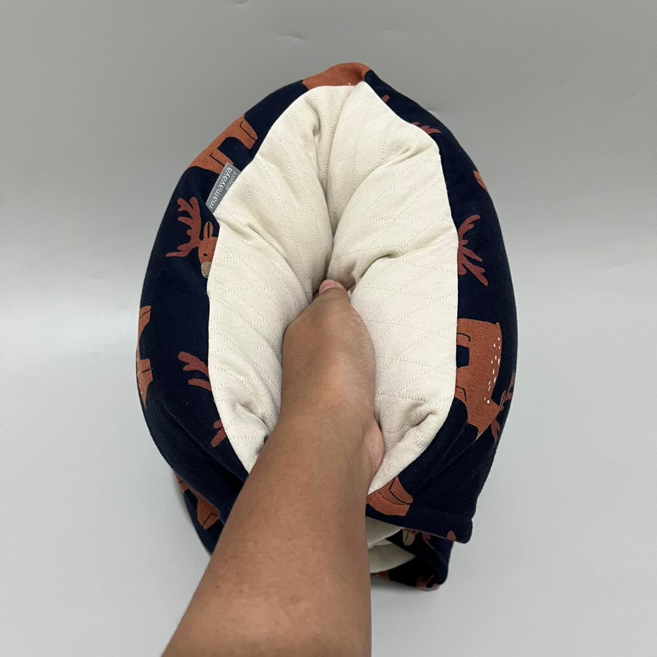 TRAVEL NURSING ARM PILLOW_⁠B7293_RUSA NAVY