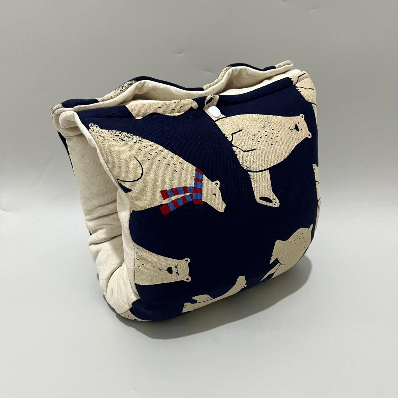 TRAVEL NURSING ARM PILLOW_⁠B7292_BERUANG NAVY