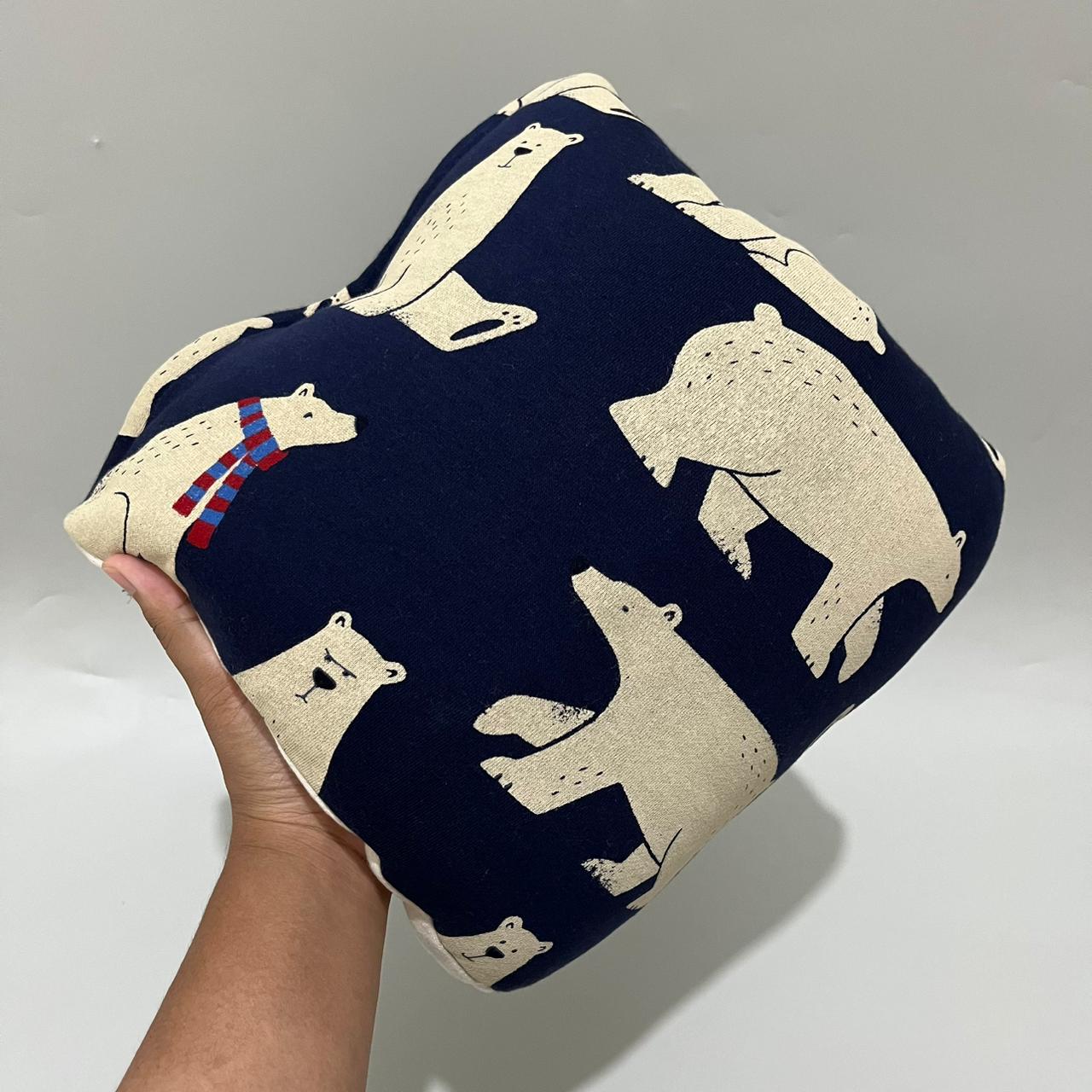 TRAVEL NURSING ARM PILLOW_⁠B7292_BERUANG NAVY
