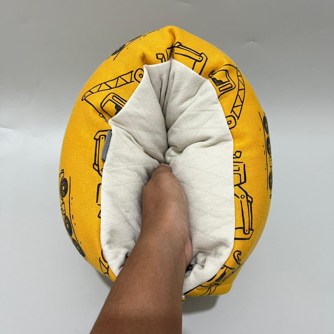 TRAVEL NURSING ARM PILLOW_⁠B7294_TRUCK KUNING