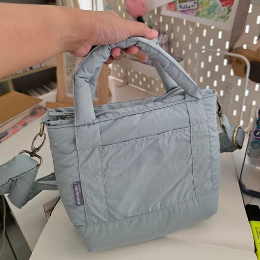 STB - SMALL TOTE BAG_SEA FOAM