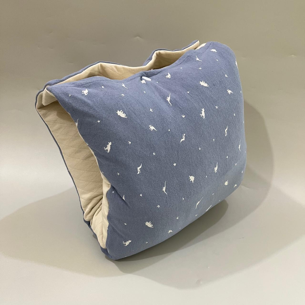 TRAVEL NURSING ARM PILLOW_⁠B7343_MINI DINO DENIM (KAOS)