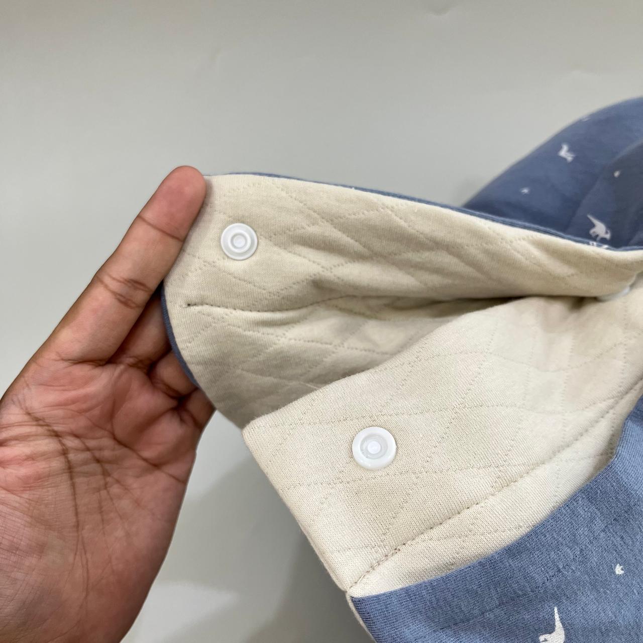 TRAVEL NURSING ARM PILLOW_⁠B7343_MINI DINO DENIM (KAOS)