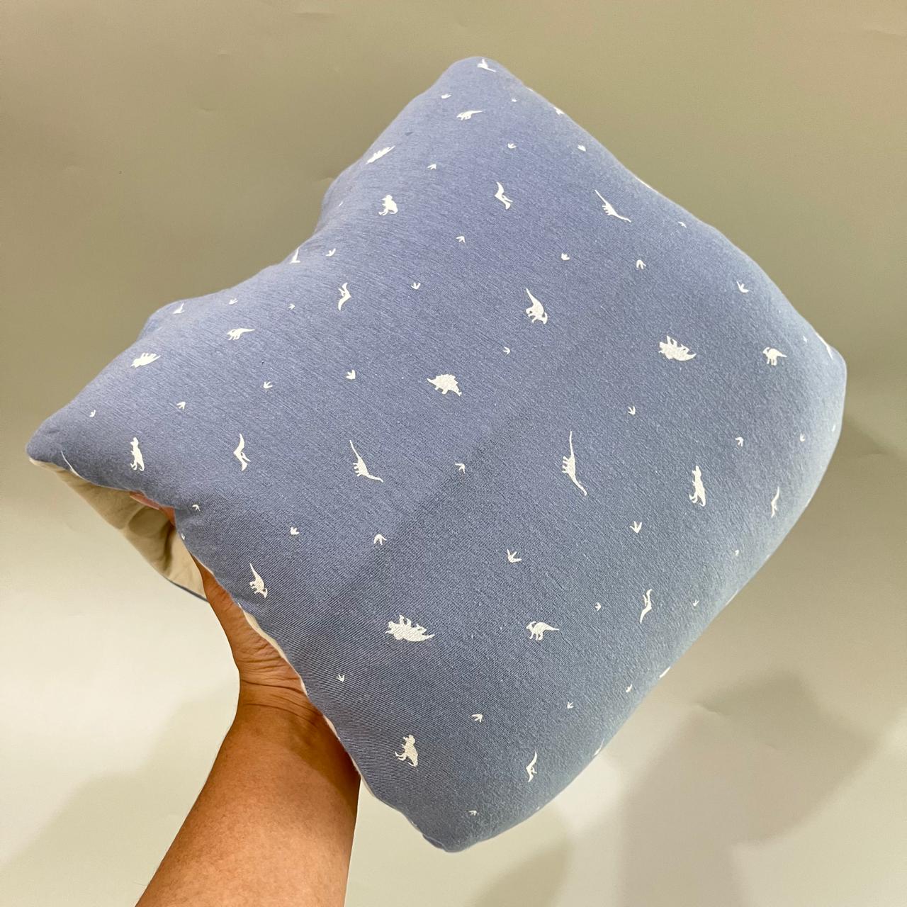 TRAVEL NURSING ARM PILLOW_⁠B7343_MINI DINO DENIM (KAOS)