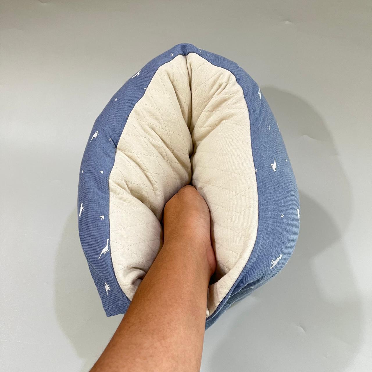 TRAVEL NURSING ARM PILLOW_⁠B7343_MINI DINO DENIM (KAOS)