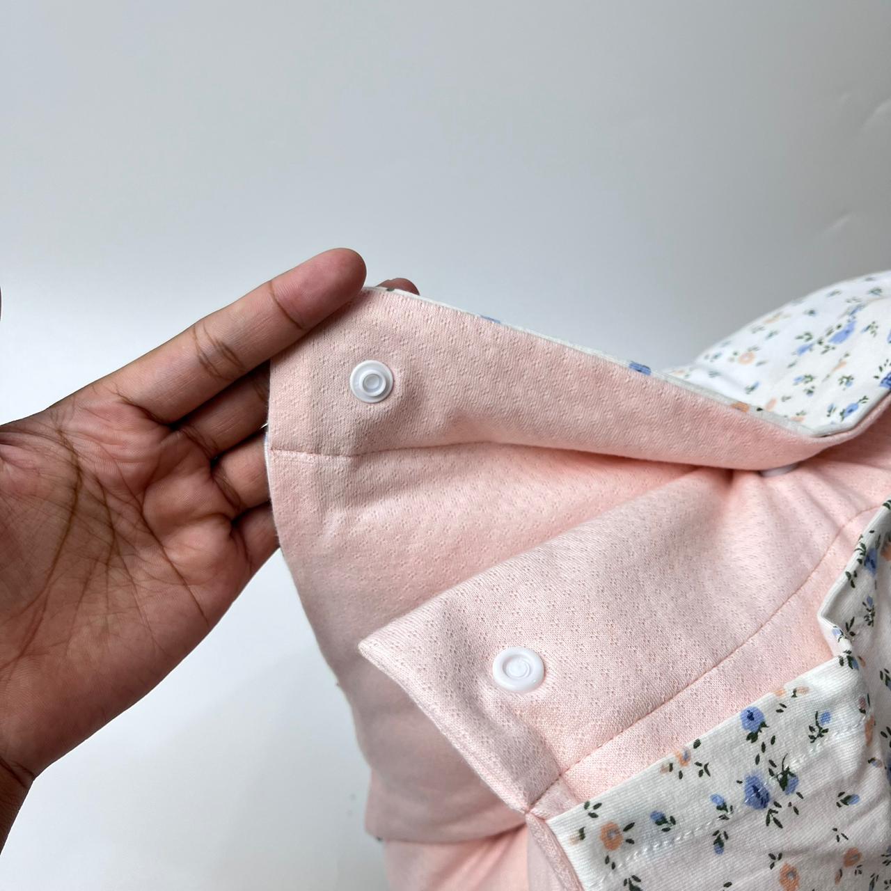 TRAVEL NURSING ARM PILLOW_⁠B7444_CANTIK BIRU (KAOS)