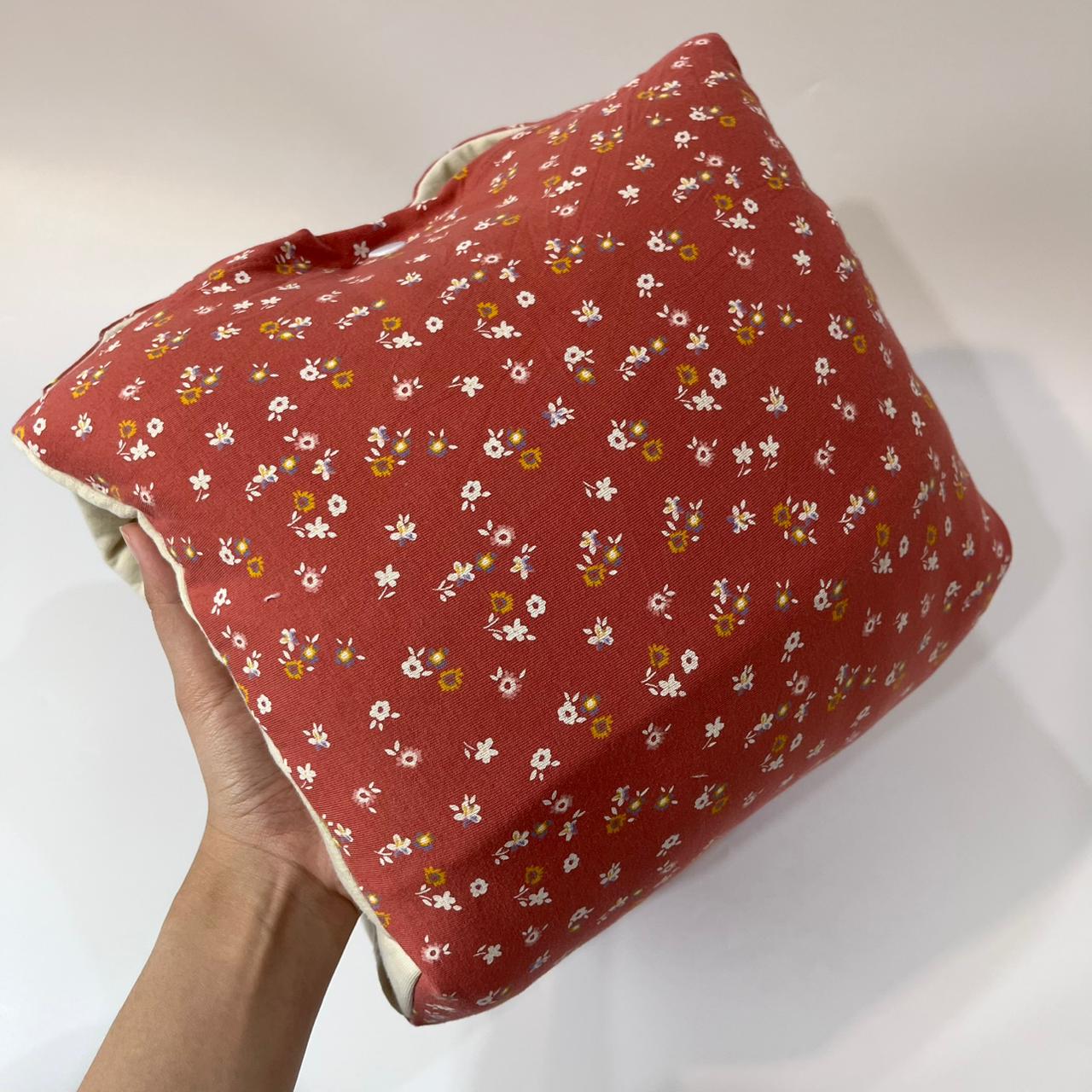 TRAVEL NURSING ARM PILLOW_⁠B7445_CANTIK TERACOTTA (KAOS)