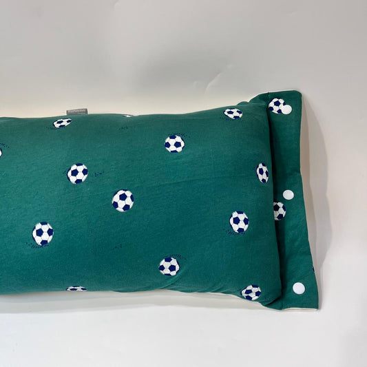 TRAVEL NURSING ARM PILLOW_⁠B7479_BOLA HIJAU (KAOS)