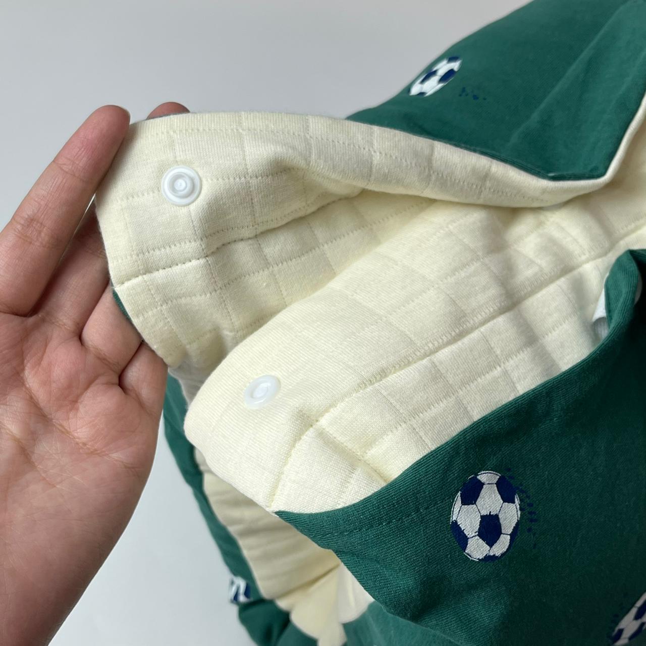 TRAVEL NURSING ARM PILLOW_⁠B7479_BOLA HIJAU (KAOS)