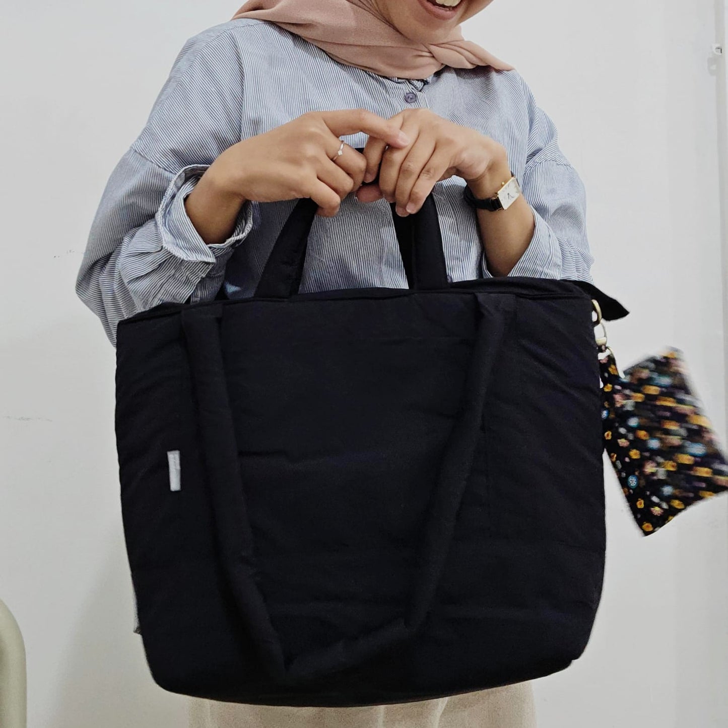 MTB - MEDIUM TOTE BAG_BLACK