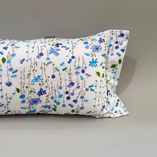 TRAVEL NURSING ARM PILLOW_BUNGA BALON BIRU (KATUN)