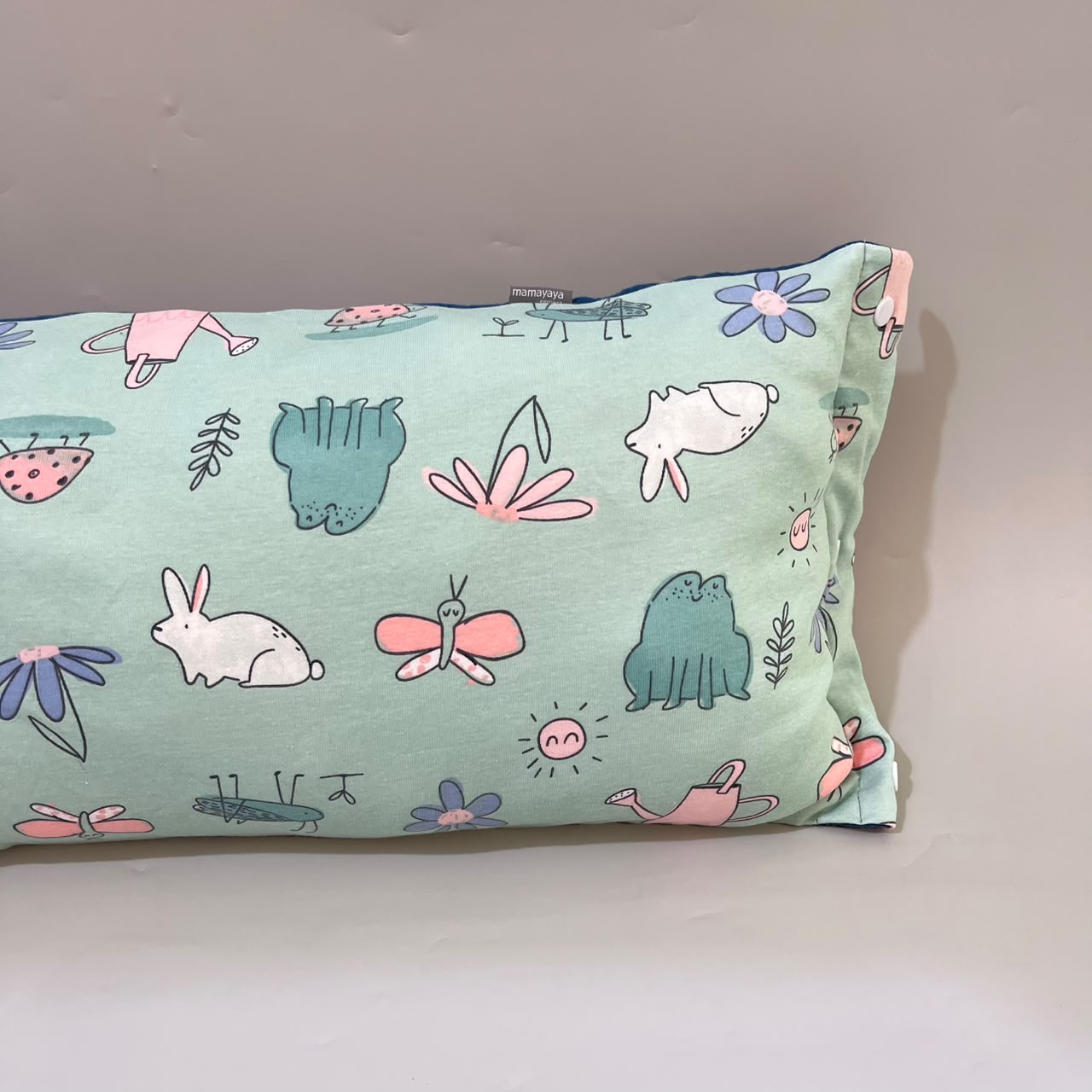 TRAVEL NURSING ARM PILLOW_KELINCI TOSCA EMBOS BIRU (KAOS)