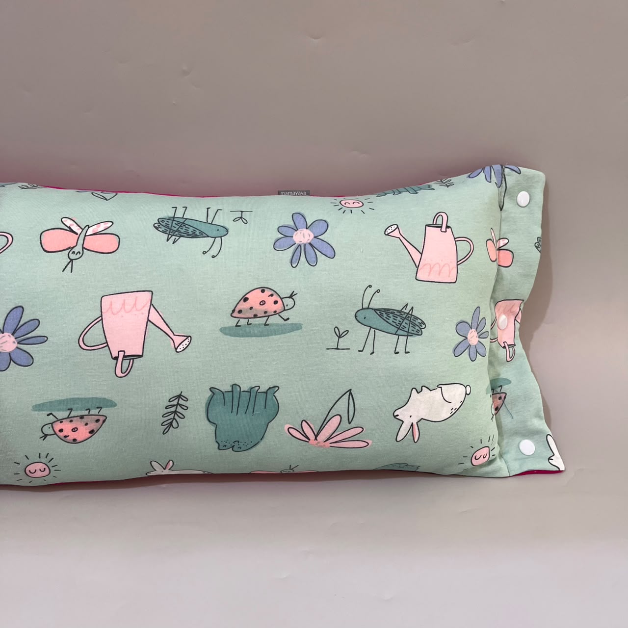 TRAVEL NURSING ARM PILLOW_KELINCI TOSCA EMBOS PINK (KAOS)