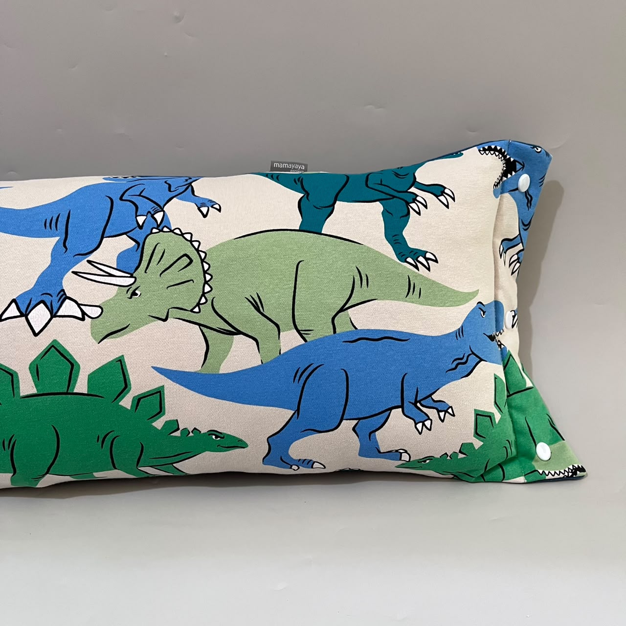 TRAVEL NURSING ARM PILLOW_DINO BIRU (KAOS)