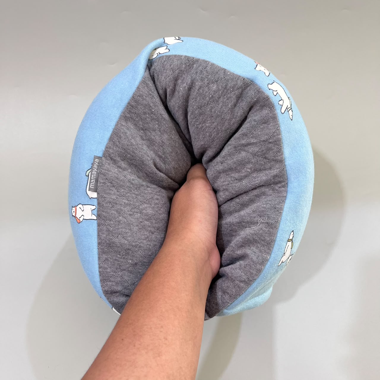 TRAVEL NURSING ARM PILLOW_BEAR BLUE (KAOS)