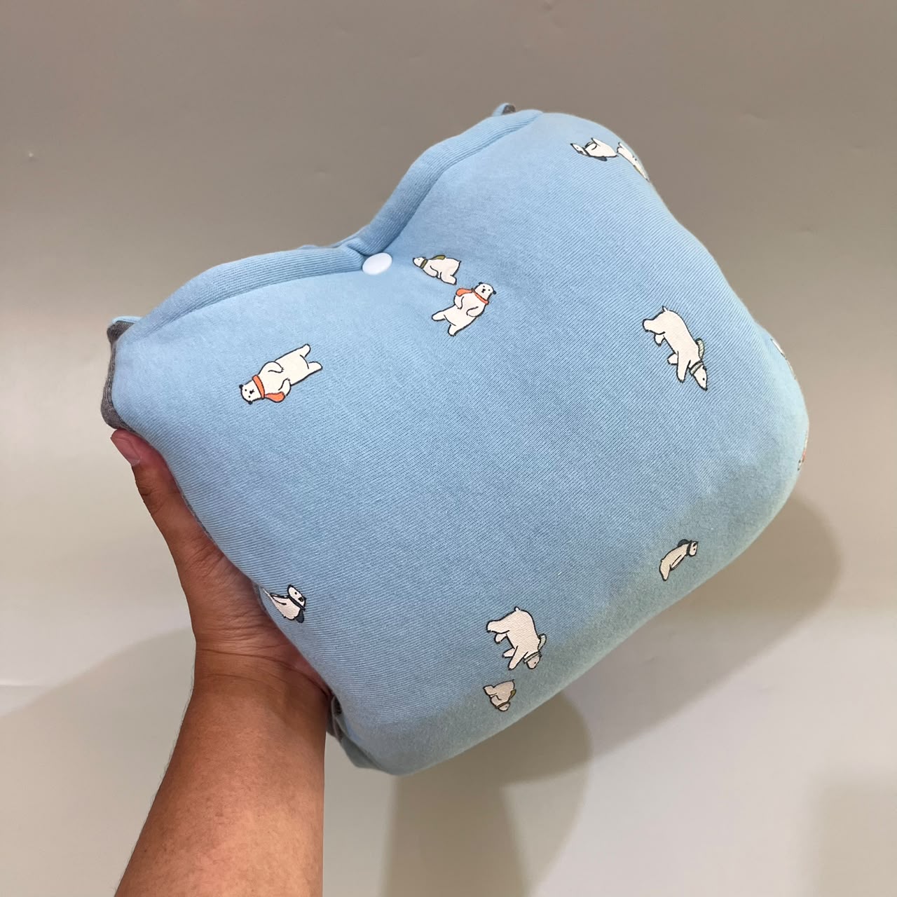 TRAVEL NURSING ARM PILLOW_BEAR BLUE (KAOS)