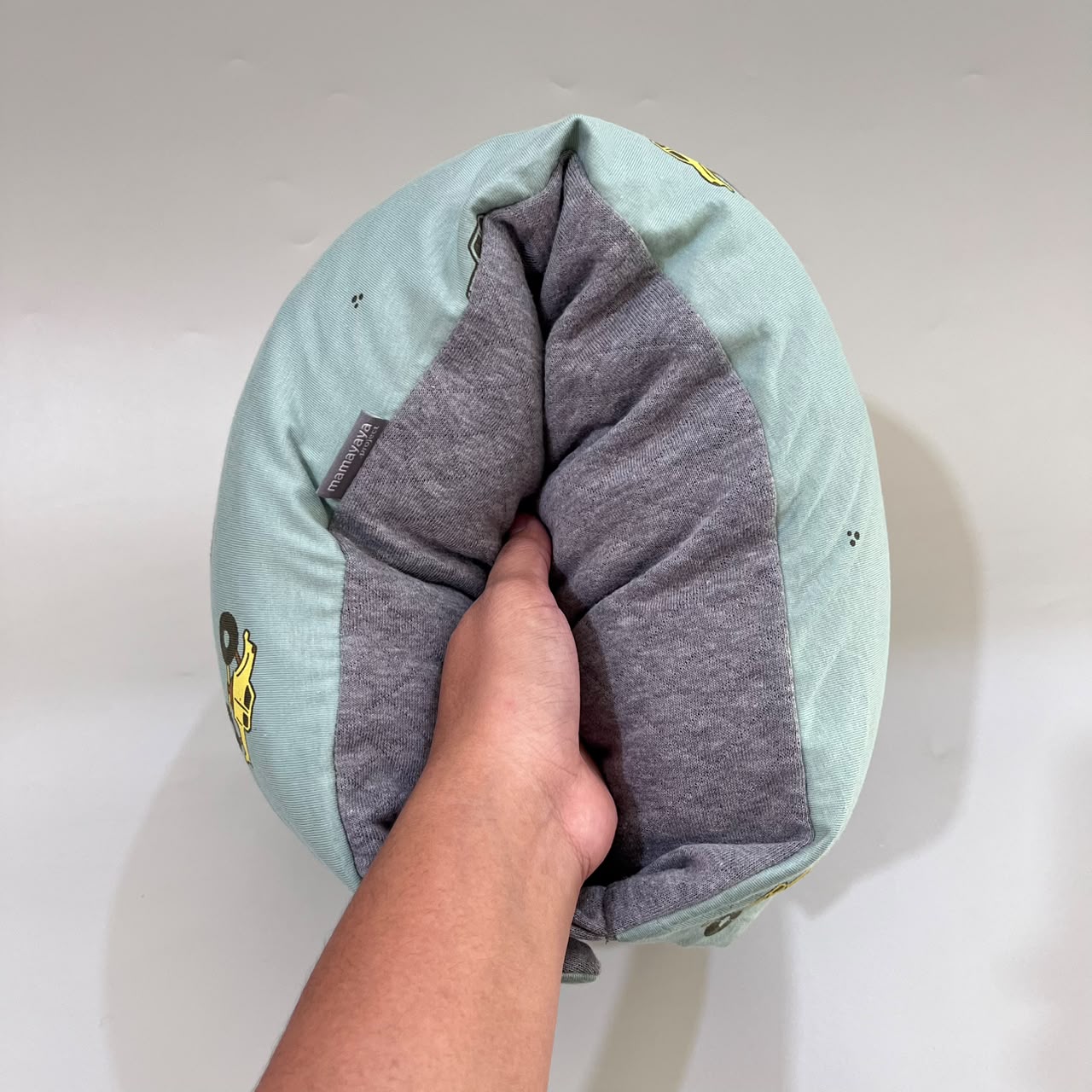 TRAVEL NURSING ARM PILLOW_MOBIL HIJAU (KAOS)