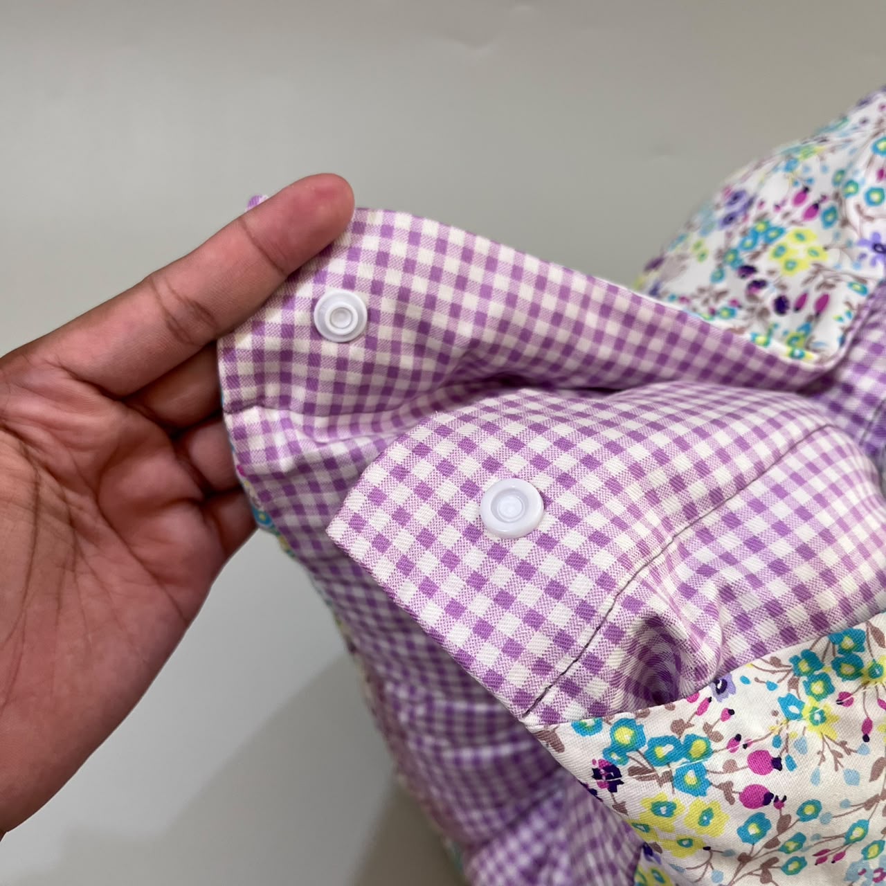 TRAVEL NURSING ARM PILLOW_BUNGA CLARKIA (KATUN)