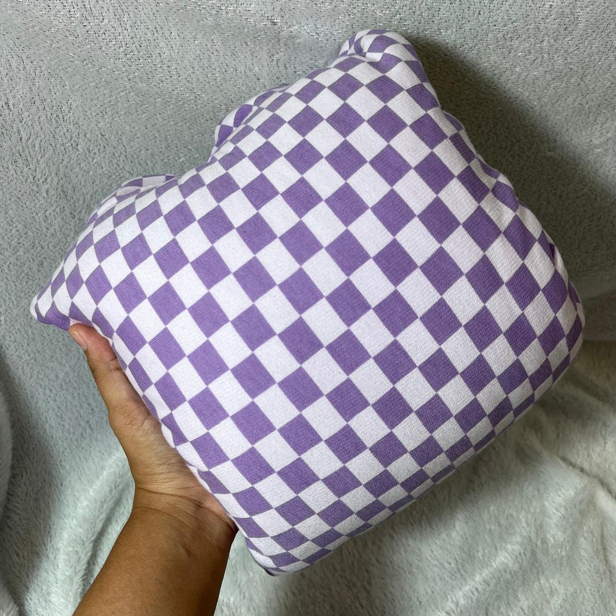 TRAVEL NURSING ARM PILLOW_KOTAK UNGU (KAOS)