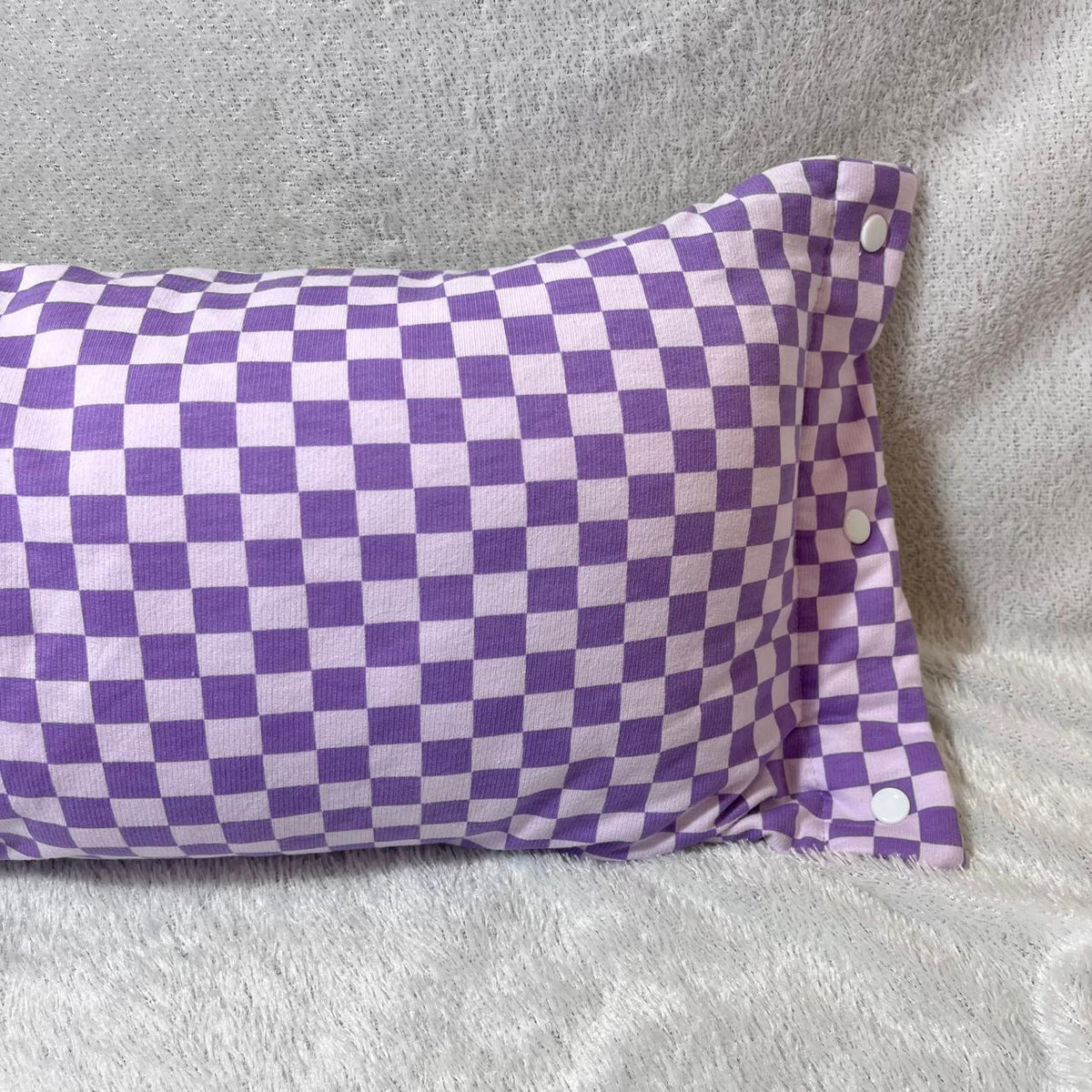 TRAVEL NURSING ARM PILLOW_KOTAK UNGU (KAOS)