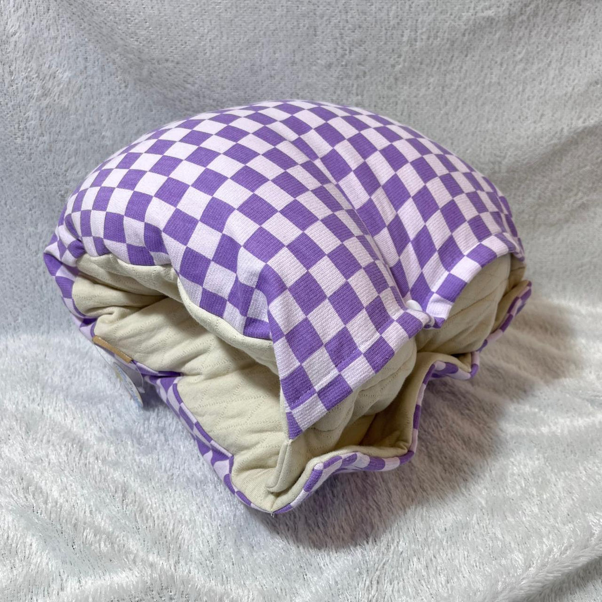 TRAVEL NURSING ARM PILLOW_KOTAK UNGU (KAOS)