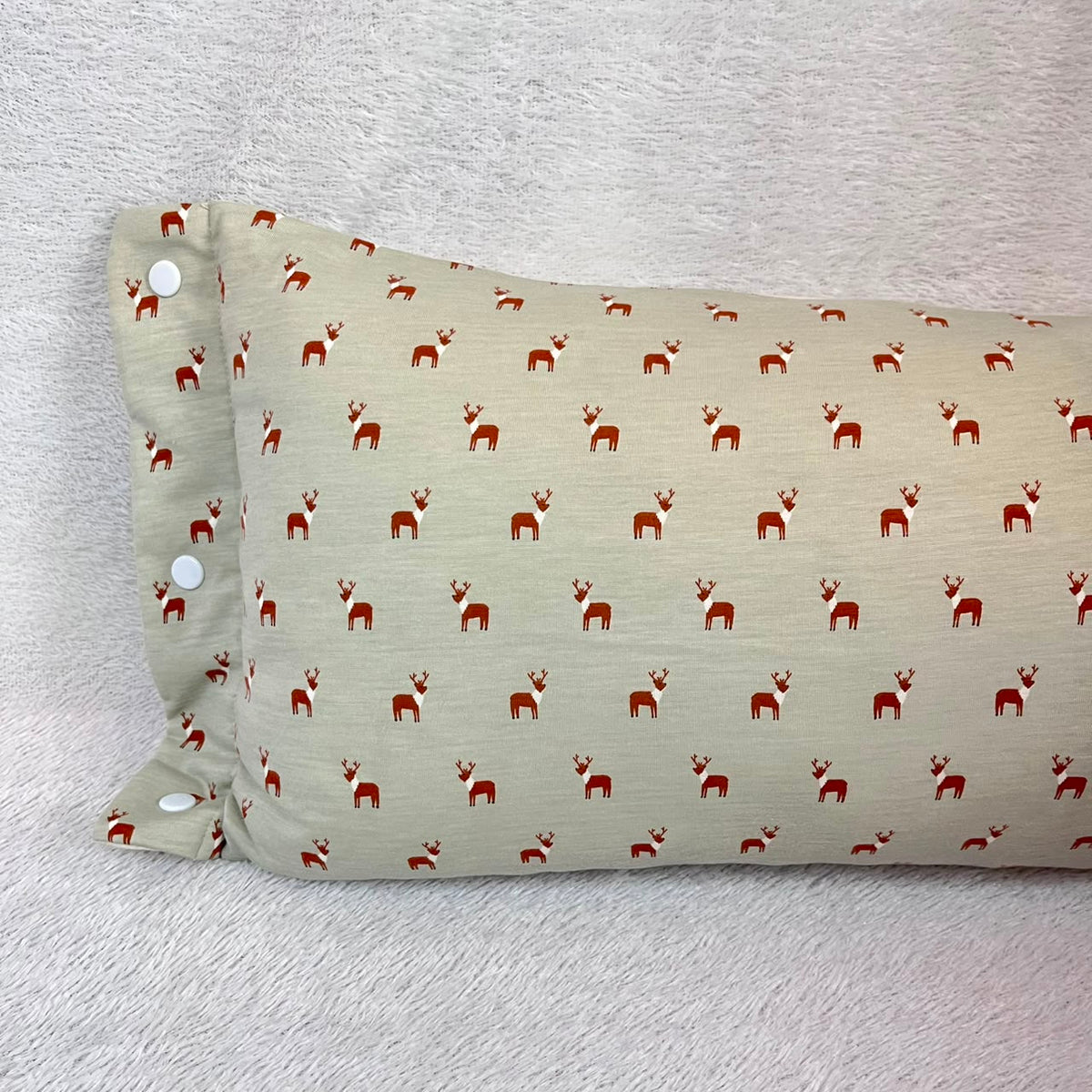 TRAVEL NURSING ARM PILLOW_RUSA COKLAT (KAOS)
