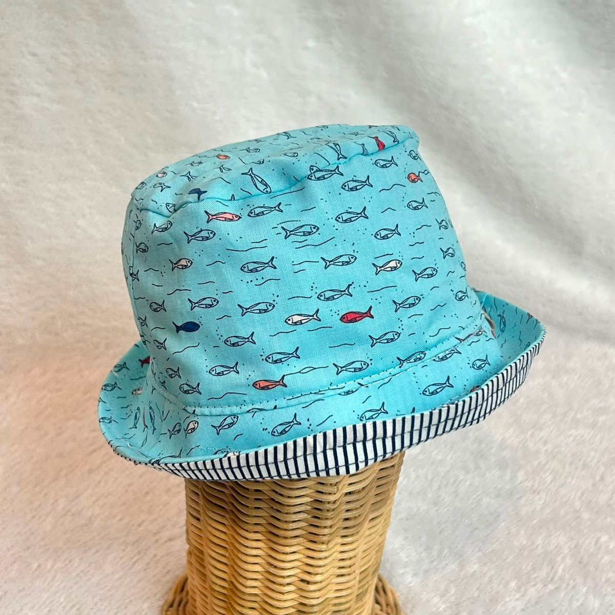 BUCKET HAT_IKAN BIRU KECIL_44