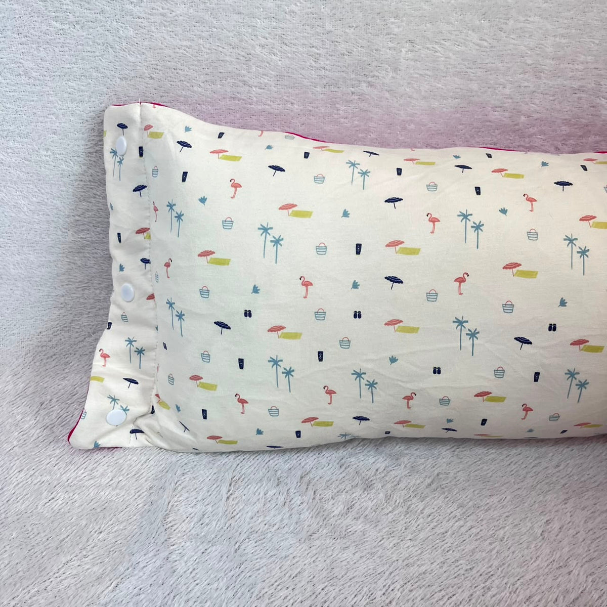 TRAVEL NURSING ARM PILLOW_FLAMINGO FUSHIA (KAOS)