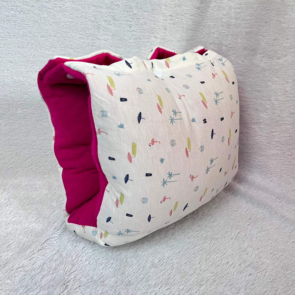 TRAVEL NURSING ARM PILLOW_FLAMINGO FUSHIA (KAOS)