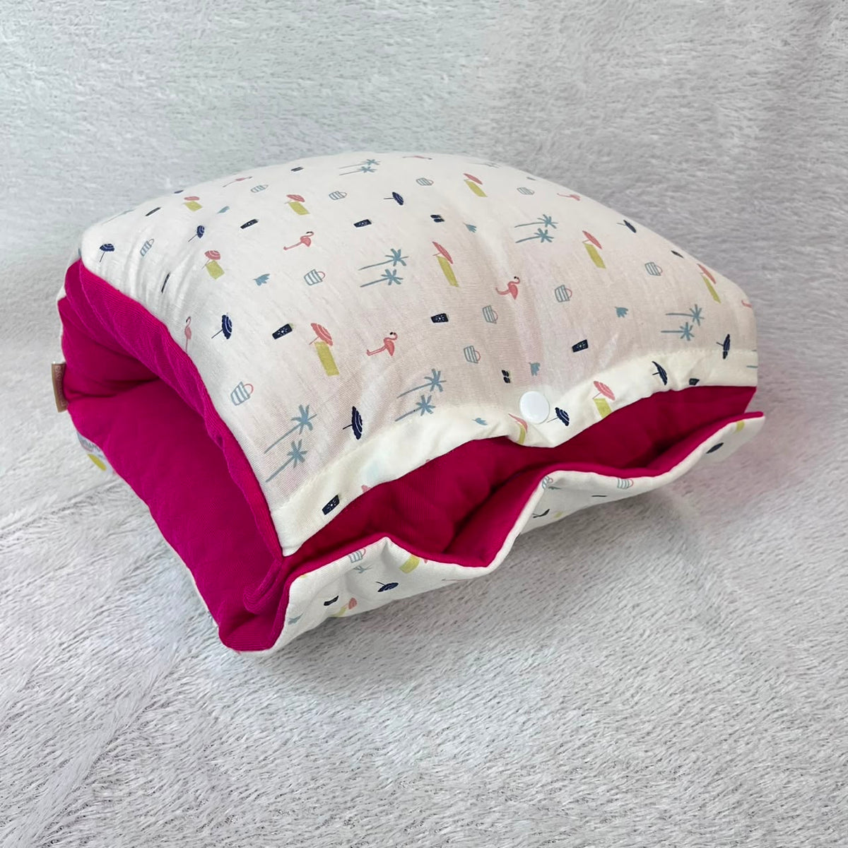 TRAVEL NURSING ARM PILLOW_FLAMINGO FUSHIA (KAOS)