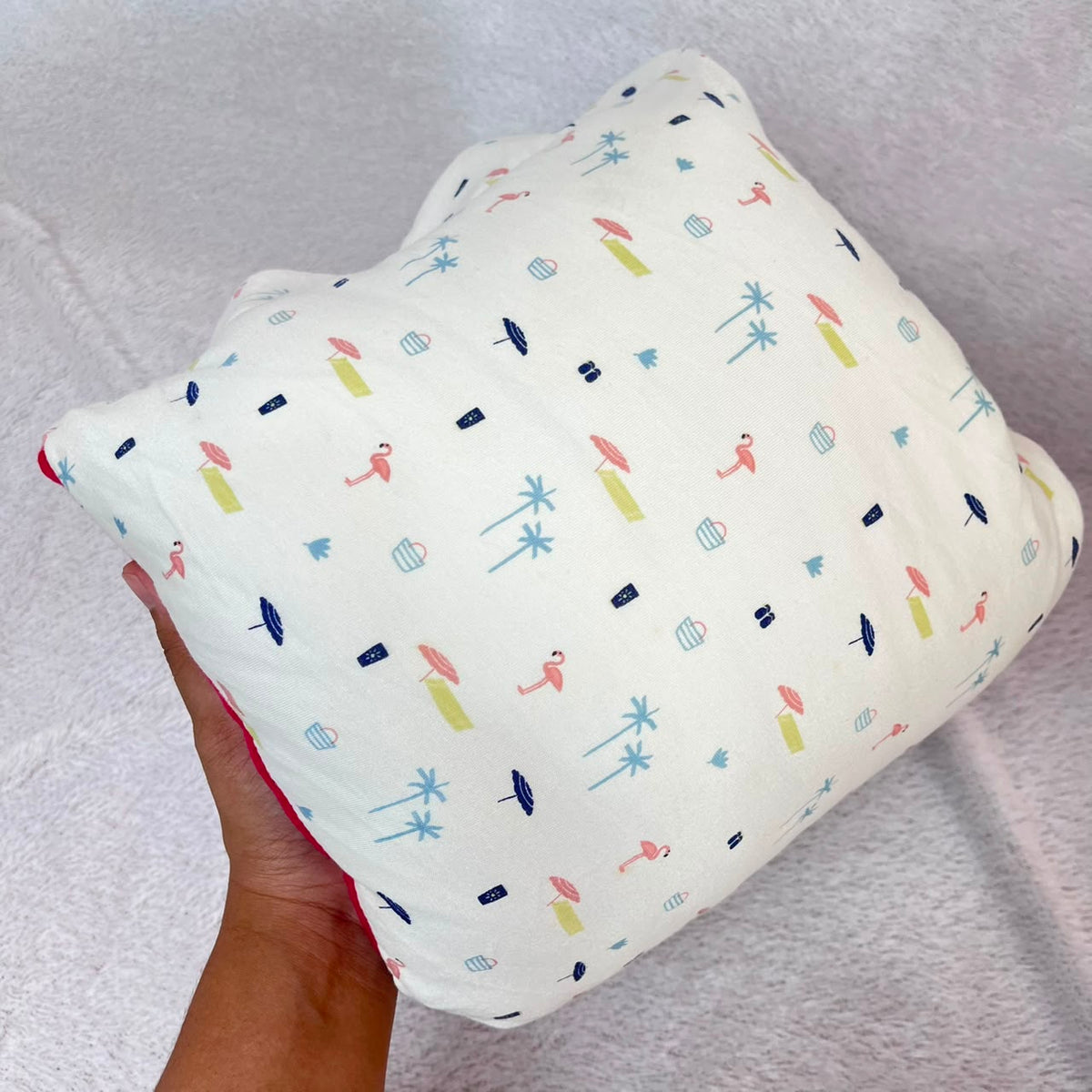 TRAVEL NURSING ARM PILLOW_FLAMINGO FUSHIA (KAOS)