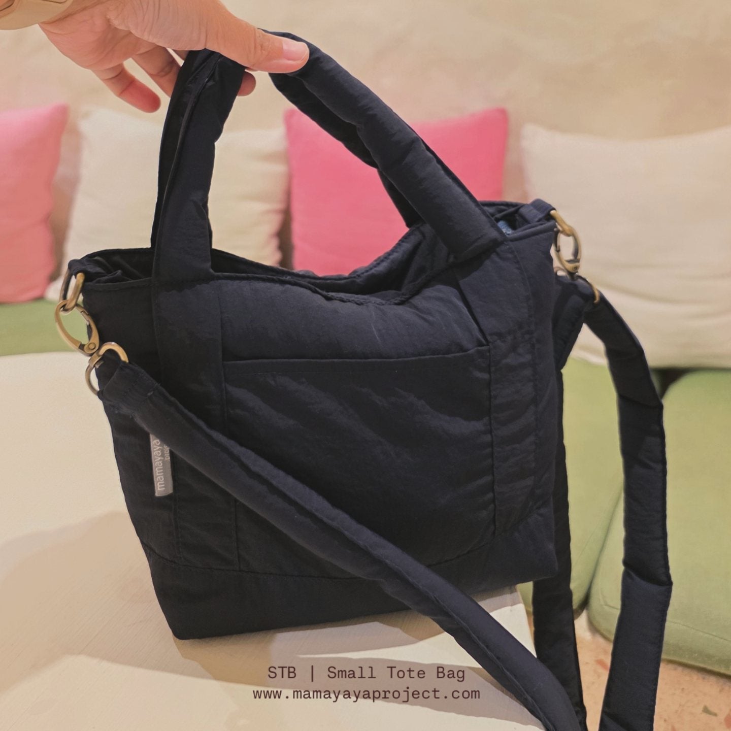 STB - SMALL TOTE BAG_NAVY